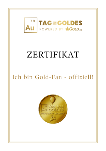 Tag-des-Goldes-Zertifikat-von-gold-de-die-goldbörse
